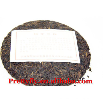 Heißer Verkauf Yunnan reifer Puer Tee 357g Menghai BanZhang Kuchenform, konkurrenzfähiger Preis fermentierter Tee